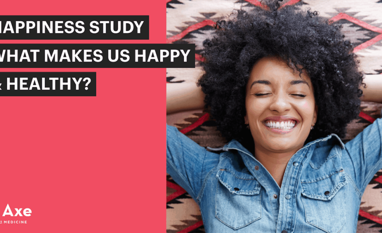 Étude sur le bonheur: qu'est-ce qui nous rend heureux et en bonne santé?