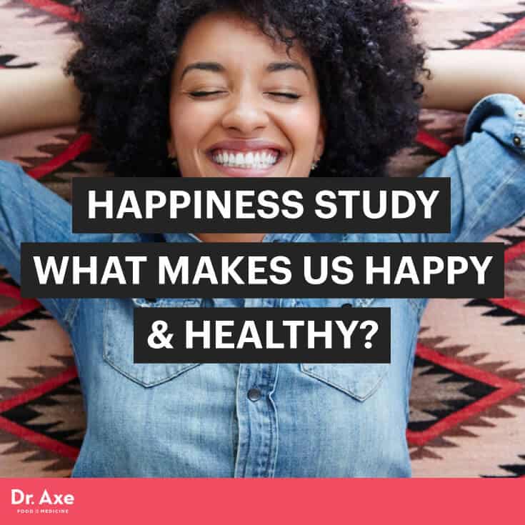 Étude sur le bonheur - Dr Axe